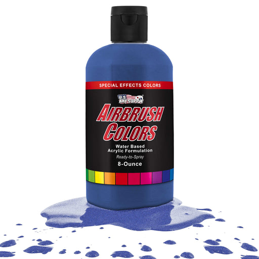 Blue Pearl, Pearlized Special Effects Acrylic Airbrush Paint, 8 oz.