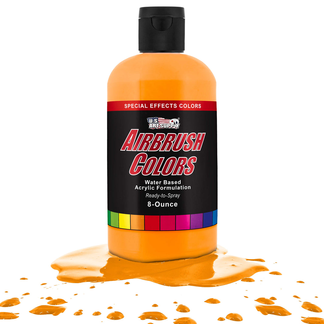 Neon Yellow, Acrylic Special Effects Airbrush Paint, 8 oz. Ready to Spray