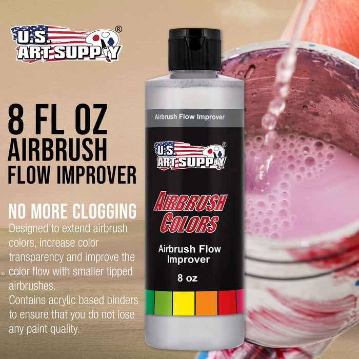 U.S. Art Supply Airbrush Flow Improver, 8-Ounce Bottle - Additive to I —  TCP Global