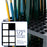 96 Hole Plastic Pencil & Brush Holder - Desk Stand Organizer Holder for Pens, Paint Brushes, Colored Pencils, Markers