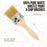 24 Pack of 2 inch Paint and Chip Paint Brushes for Paint, Stains, Varnishes, Glues, and Gesso