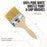 12 Pack of 3 inch Paint and Chip Paint Brushes for Paint, Stains, Varnishes, Glues, and Gesso