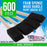 1 inch Foam Sponge Wood Handle Paint Brush Set (Full Case of 600) - Lightweight, durable and great for Acrylics, Stains, Varnishes, Crafts, Art