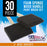 3 inch Foam Sponge Wood Handle Paint Brush Set (Super Value Pack of 30) - Lightweight, durable and great for Acrylics, Stains, Varnishes, Crafts, Art