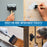 4 inch Foam Sponge Wood Handle Paint Brush Set (Value Pack of 10) - Lightweight, durable and great for Acrylics, Stains, Varnishes, Crafts, Art