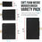 Variety Pack Foam Sponge Wood Handle Paint Brush Set, Value Pack of 20 Brushes - Lightweight, Durable & Great for Acrylics Stains Varnishes Crafts Art