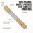 5 Piece Stencil Brush Set - Round Paint Brushes with Natural Bristle - Stiff Bristle Brushes for Chalk Paint, Acrylic, Watercolor - Stipple Brush for Stenciling