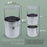 Stainless Steel Paint Brush Washer with Wash Tank, Spiral Holder, and Sediment Grate - Oil Paint Brush Cleaner for Artists
