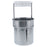 Stainless Steel Paint Brush Washer with Wash Tank, Spiral Holder, and Sediment Grate - Oil Paint Brush Cleaner for Artists