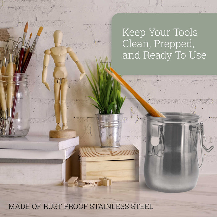 Large Stainless Steel Premium Brush Washer