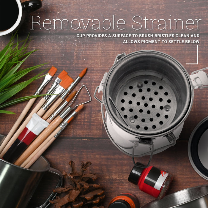 Large Stainless Steel Premium Brush Washer