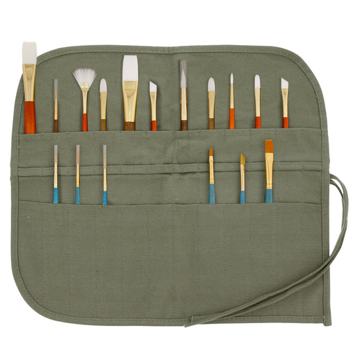 US Art Supply Plastic Artist Round 50 Hole Paint Brush Holder and Organizer  - Rack Holds Paintbrushes, Makeup Cosmetic Brushes, Pencils, Pens