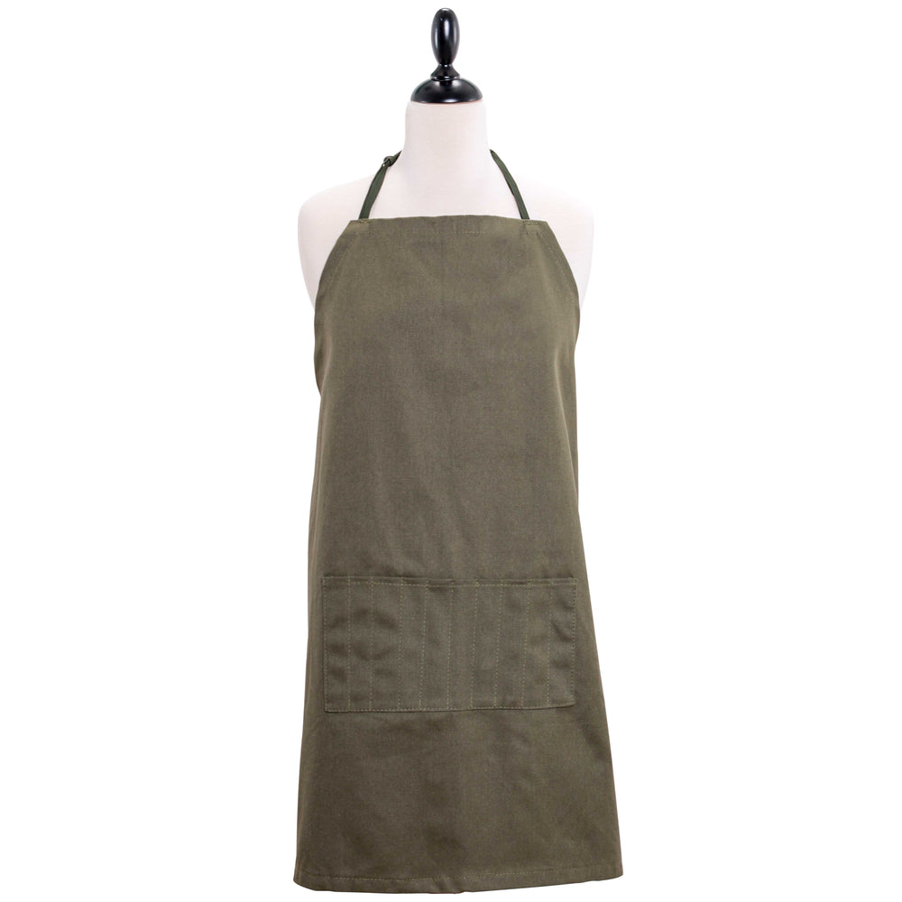 Extra Large Canvas Adjustable Artist Apron (Size: 30" x 25")