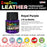 Royal Purple Premium Acrylic Leather and Shoe Paint, 2 oz Bottle - Flexible, Crack, Scratch, Peel Resistant - Artist Create Custom Sneakers, Jackets, Bags, Purses, Furniture Artwork