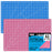 12" x 18" Pink/Blue Professional Self Healing 5-Ply Double Sided Durable Non-Slip Cutting Mat - Pack of 2