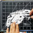 18" x 24" Self-Healing Cutting Mat 5-Ply (2 Pack) - Double-Sided White/Blue Craft Mat, Non-Slip Cutting Mats for Crafts, Sewing, Quilting, Scrapbooking