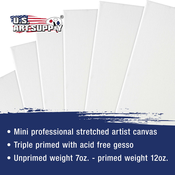 8 Assorted Large Stretched Artist Paint Canvases (8 Pack) — TCP Global