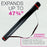 Large Poster Tube - Telescoping Adjustable 30-1/4" to 47-3/4" - Durable 4-7/8" Diameter Storage Tube - Art Poster Carrier Holder & Blueprint Storage Drafting Tube Travel & Protection