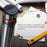 Large Poster Tube - Telescoping Adjustable 30-1/4" to 47-3/4" - Durable 4-7/8" Diameter Storage Tube - Art Poster Carrier Holder & Blueprint Storage Drafting Tube Travel & Protection