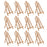 14" Medium Tabletop Display Easel - Beechwood Artist A-Frame Display Stand, Wooden Easel for Painting, Canvas Stand, (Pack of 12) Classrooms Events Photo Picture Sign Holder