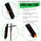 64" Black Wooden Easel Stand (4 Pack) - Adjustable A-Frame Tripod for Painting, Drawing & Signs - Lightweight Easels, Wood Easel Stand for Sign Wedding Display 40" Canvas Capacity
