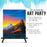 12" Black Wood Tabletop Easel (4 Pack) - Adjustable A-Frame Canvas Stand for Painting Party & Signs - Table Top Easel for Painting, Canvas Holder, Crafts, Photos, Pictures