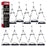 U.S. Art Supply 66" Silver Metal Tripod Easel Display (10 Pack) - Adjustable 18"- 5.5', Holds 36" Canvas - Floor/Tabletop Easel Stand, For Sign Display, Painting, Poster Board, Canvas - Portable Bag