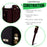 Coronado Black Cherry Easel, Large Adjustable Wooden French Style Field & Studio Sketchbox Tripod Easel Drawer, Artist Wood Palette, Premium Beechwood
