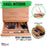 Solid Solana Adjustable Wood Art Easel: Portable Beechwood Tabletop Easel with Storage Drawer & Palette for Painting & Drawing, Artist Desktop