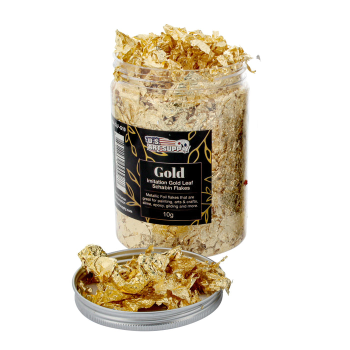 How to make Edible Gold Flakes and Faux Edible Gold Leaf 