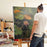 X-Large Stretched Canvas for Painting 24x36 inch Gallery Depth 1-1/2" Thick, 3-Pack - 12oz Acrylic Gesso Triple Primed, Professional Artist Quality, 100% Cotton - Oil, Pouring Paint