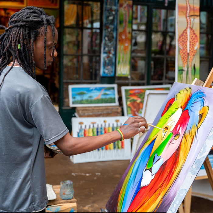 Large Stretched Canvas for Painting 20x24 inch Gallery Depth 1-1/2" Thick, 3-Pack - 12oz Acrylic Gesso Triple Primed, Professional Artist Quality, 100% Cotton - Oil, Pouring Paint