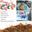 Jewelescent Mica Pearl Pigment Powder, Interference Coffee Brown 3.5 oz (100g) Pouch - Cosmetic Grade, Epoxy Resin Color Pigment, Mica Powder for Resin, Soap, Slime, Candle Dye, Art