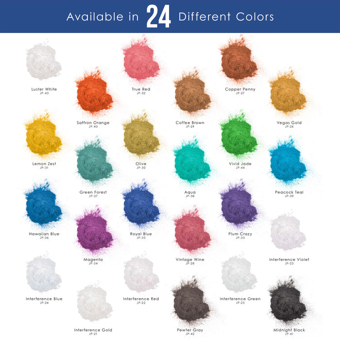 Jewelescent Mica Pearl Pigment Powder, Royal Blue 3.5 oz (100g) Pouch - Cosmetic Grade, Epoxy Resin Color Pigment, Mica Powder for Resin, Soap, Slime, Candle Dye, Art, Crafts