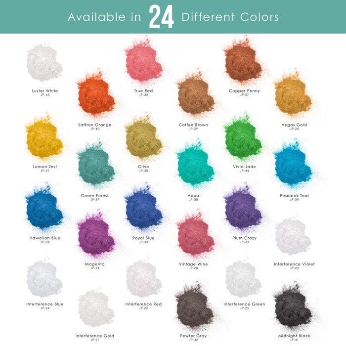 Jewelescent Mica Pearl Pigment Powder, Green Forest 3.5 oz (100g) Pouch - Cosmetic Grade, Epoxy Resin Color Pigment, Mica Powder for Resin, Soap, Slime, Candle Dye, Art, Crafts