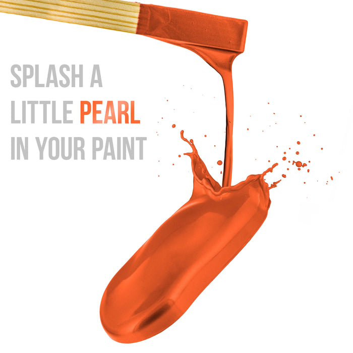 Jewelescent Saffron Orange Mica Pearl Powder Pigment, 3.5 oz (100g) Sealed Pouch - Cosmetic Grade, Metallic Color Dye