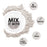 Jewelescent Mica Pearl Pigment Powder, Luster White 3.5 oz (100g) Pouch - Cosmetic Grade, Epoxy Resin Color Pigment, Mica Powder for Resin, Soap, Slime, Candle Dye, Art, Crafts