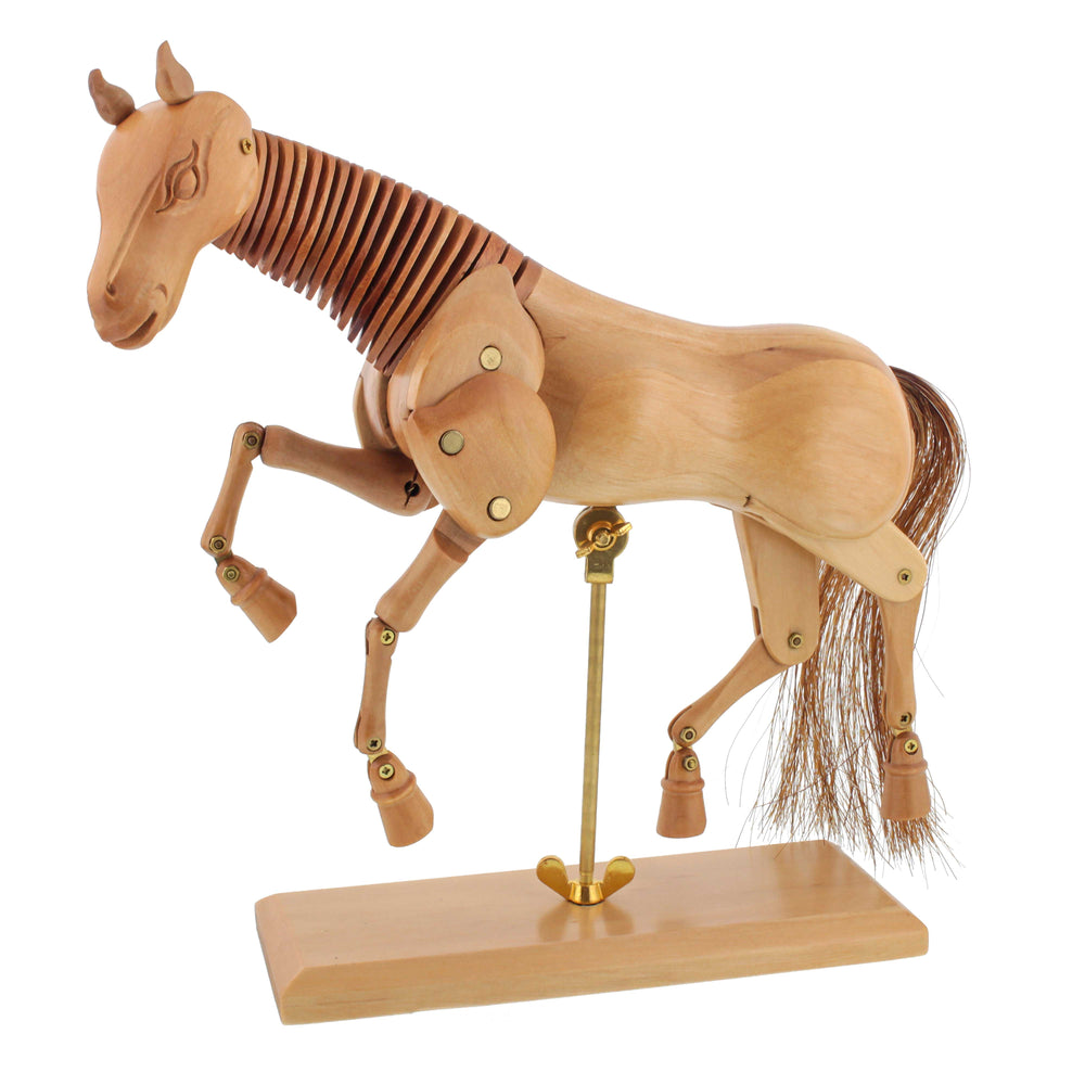 8 Tall Wood Horse Articulated Manikin — TCP Global