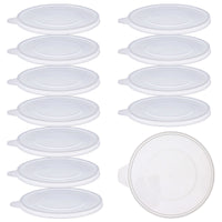 Pouring Masters 12-Pack Mixing Cup Lids for 20 Oz (600ml) Graduated Plastic Measuring Cup Lids - Storage Seal Top for Pouring Masters Automotive Paint Mixing Cups, Epoxy Resin, Art Supplies