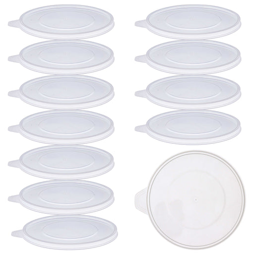 Pouring Masters Box of 12 Mixing Cup Lids Only that Fit Pouring Masters 20 Ounce (600ml) Graduated Plastic Measuring Cups - Prevent Spills, Auto Paint