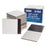 Mini Magnetic Canvas Panels, 24 Pack, 2.5x2.5 Inch, Primed 8 Ounce Heavyweight Cotton, Small Canvases for Painting Acrylic and Watercolor, White Square Flat Canvas Boards