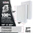 Stretched Canvas for Painting 16" x 20" Museum 2-3/8" Extra Deep Profile, 17oz Acrylic Gesso Triple Primed, Gallery-Style (2 Pack), 100% Cotton, Art Canvases for Painting, Epoxy Resin