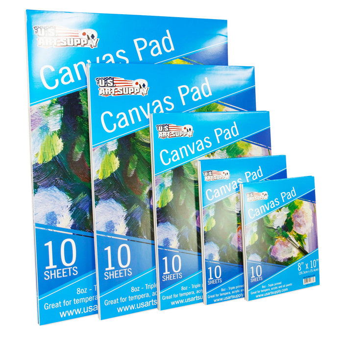 9 In. X 12 In. Canvas Paper Pad (Pack Of 2) — TCP Global