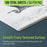 9" x 12" Premium Drawing Pad, Pack of 2 (50 Sheets Each), 60 lb (100 gsm) - Artist Sketch Book, Mixed Media Paper, Sketchbook for Drawing, Colored Pencils, Charcoal - Adults, Students