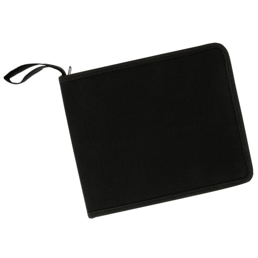 48 Slot Zippered Nylon Pencil Carry Case - Size: 11.4" x 7.6" x1.4"