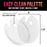 9" x 11.8" Clear Oval Acrylic Painting Palette (2-Pack) - Artists Transparent Plastic Mixing Paint Palette Tray - Non-Stick Surface for Acrylic and Oil Paint
