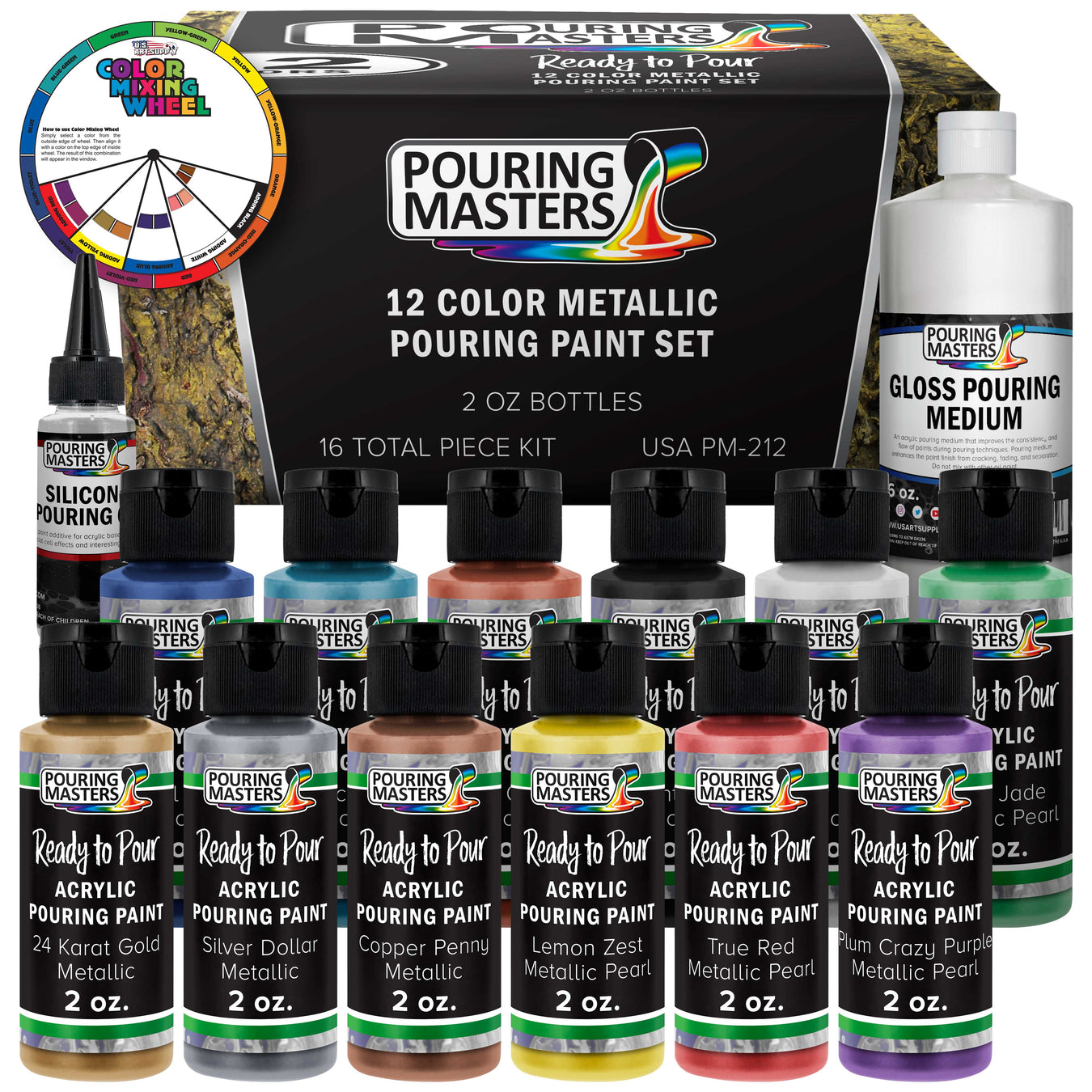Acrylic Pouring - Complete Paint Kits