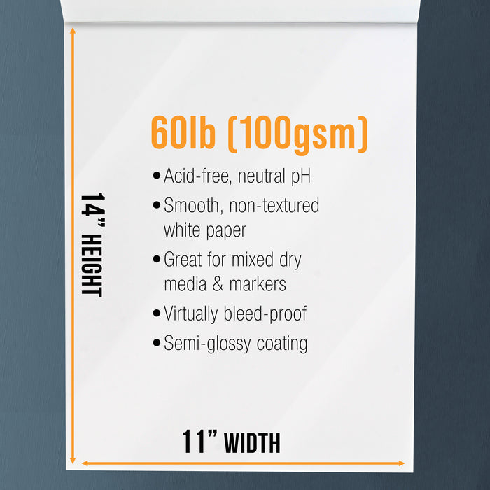 Maruman 1 X Drawing Pad With Textured Paper, S115 13.89 X - View #10