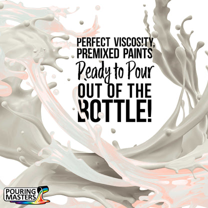 Pouring Masters Red Interference Pearl Special Effects Acrylic Pouring Paint - Premium 32-Ounce Pre-Mixed Fluid Acrylic Paint - Fluid Art Supplies for Canvas, Wood, Paper, Tile & Rocks