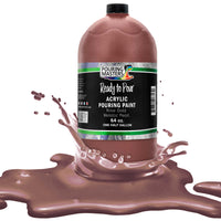 Pouring Masters Rose Gold Metallic Pearl Ready to Pour Acrylic Pouring Paint - Premium 64-Ounce Pre-Mixed Fluid Acrylic Paint - Fluid Art Supplies for Canvas, Wood, Paper, Tile & Rocks